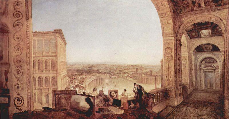 Rom, vom Vatikan aus gesehen, Joseph Mallord William Turner